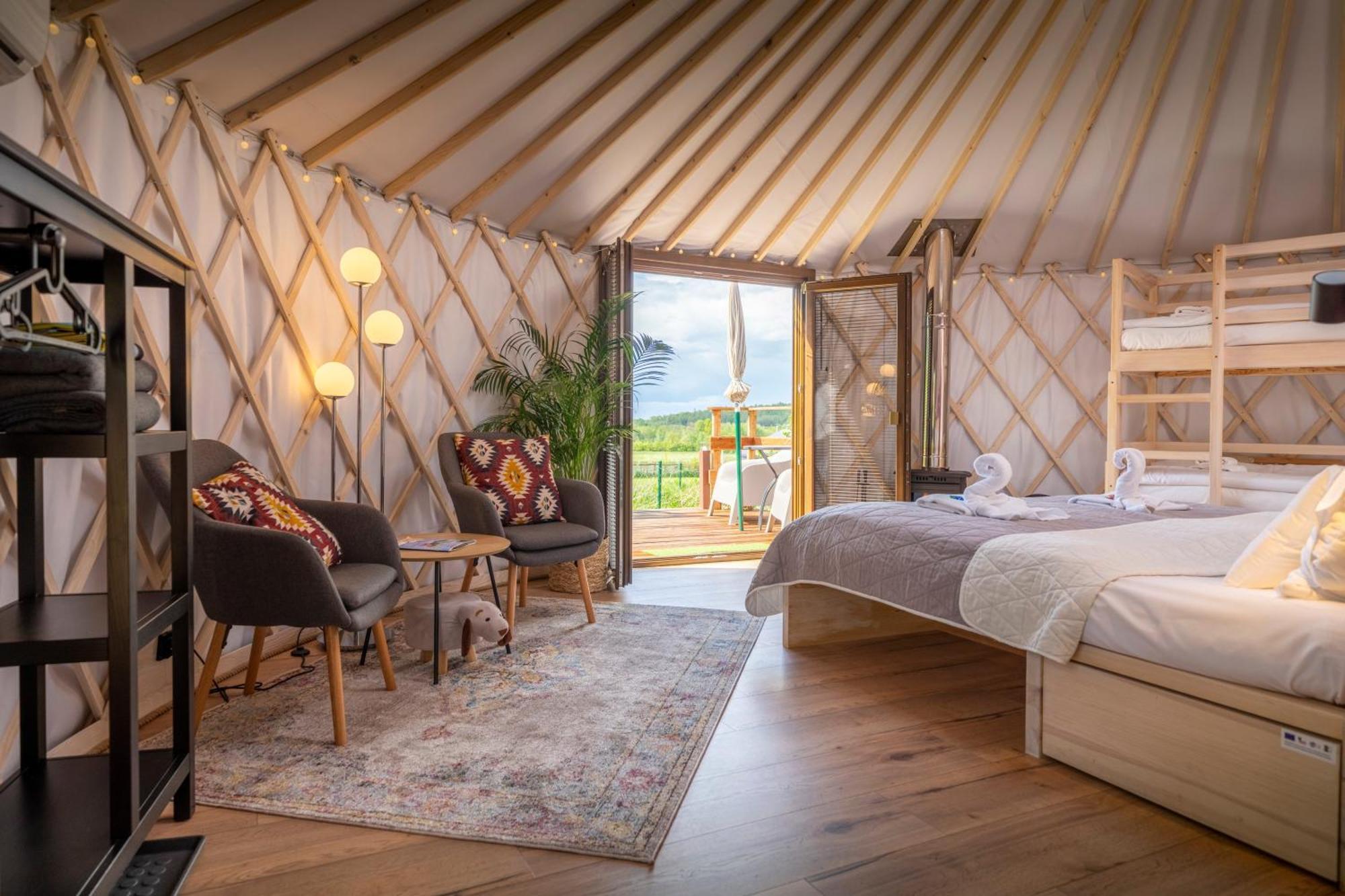 Bed and Breakfast Dom W Domu - Izera Glamping Gajowka  Zimmer foto
