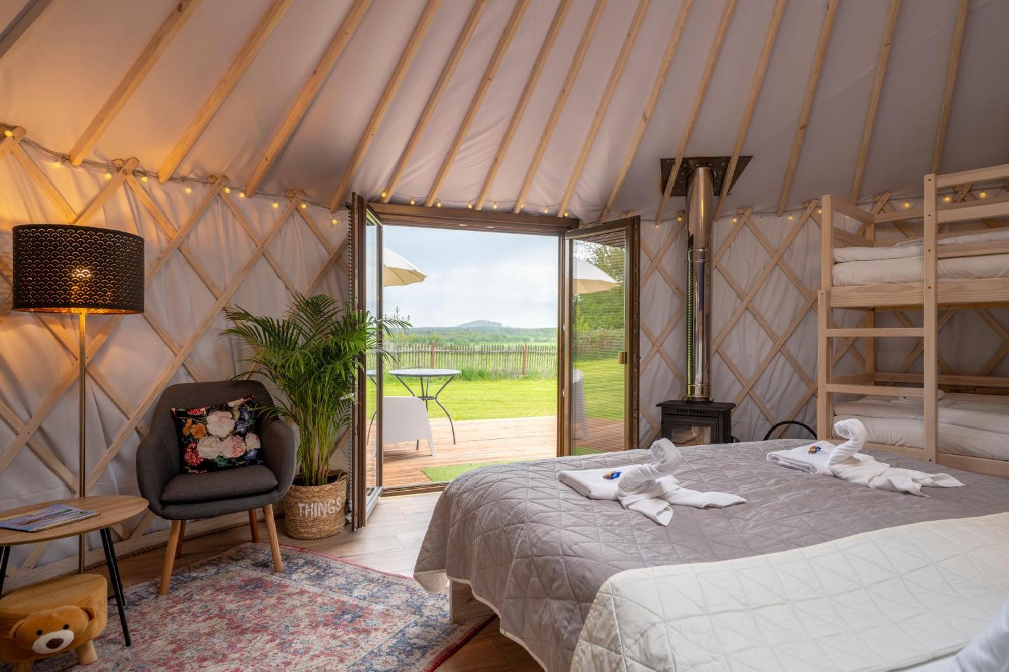 Bed and Breakfast Dom W Domu - Izera Glamping Gajowka  Zimmer foto